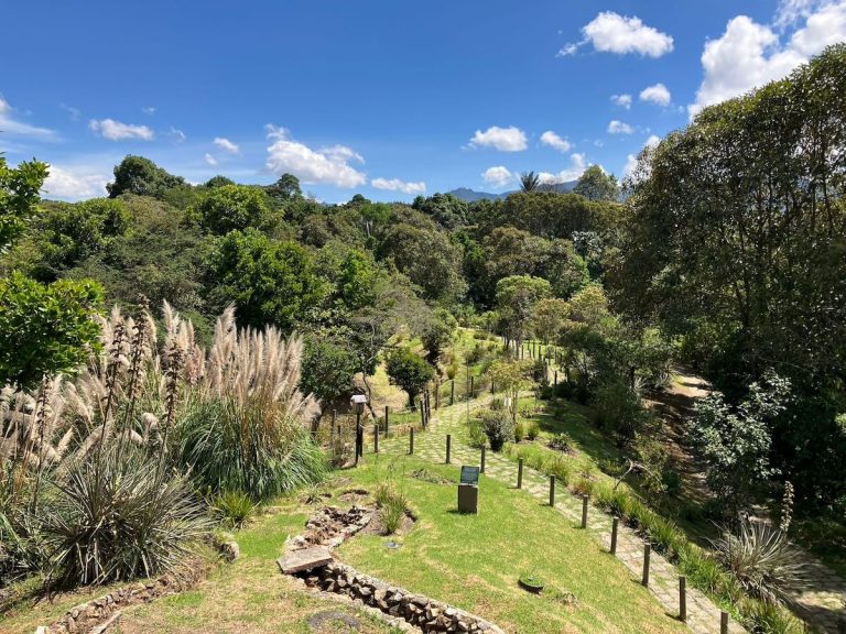 Visite du jardin botanique de Bogotá