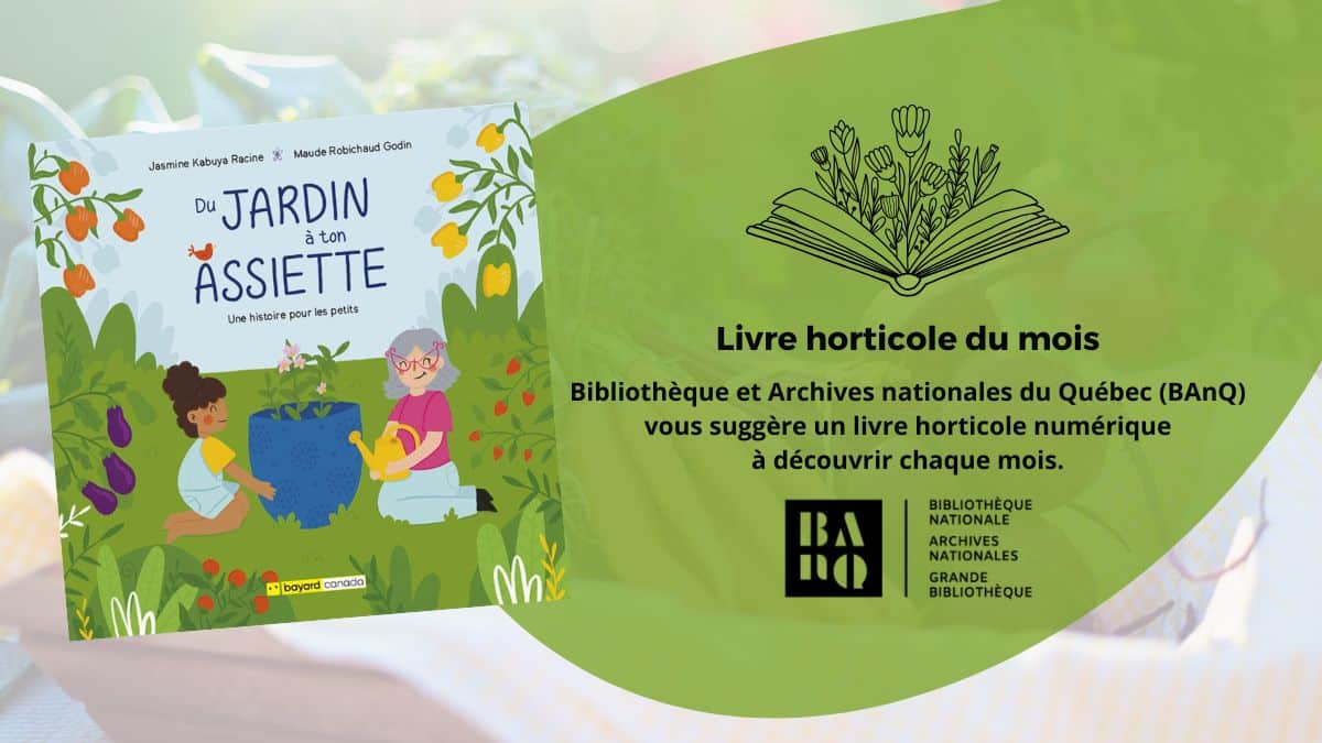 Livre horticole du mois: septembre 2025