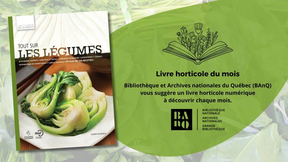 Livre horticole du mois: octobre 2025